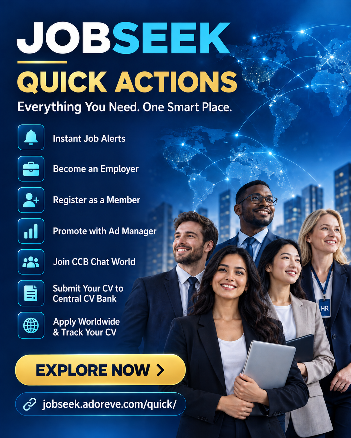 JobSeek Reels and Ad Services